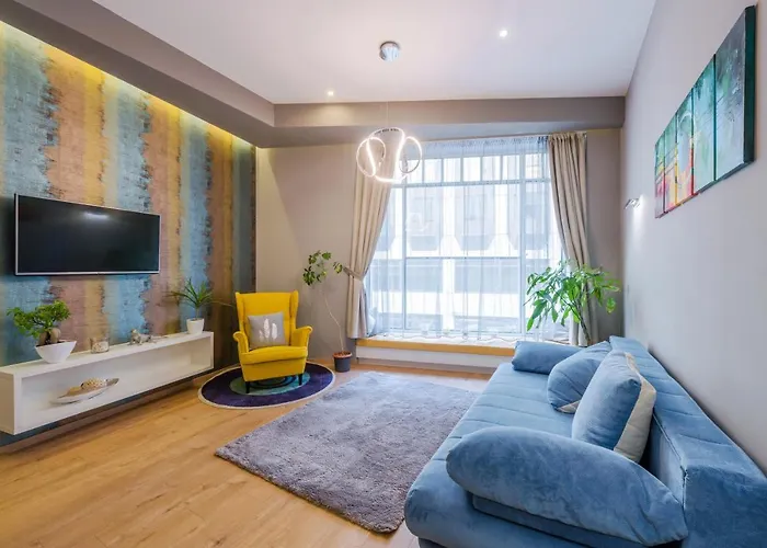 Amber / Navy Design With A/c דירה בודפשט