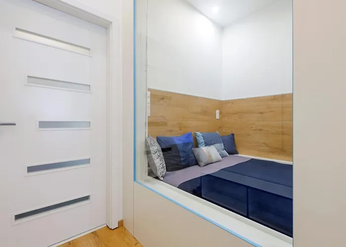 Amber / Navy Design With A/c Apartmán Budapešť